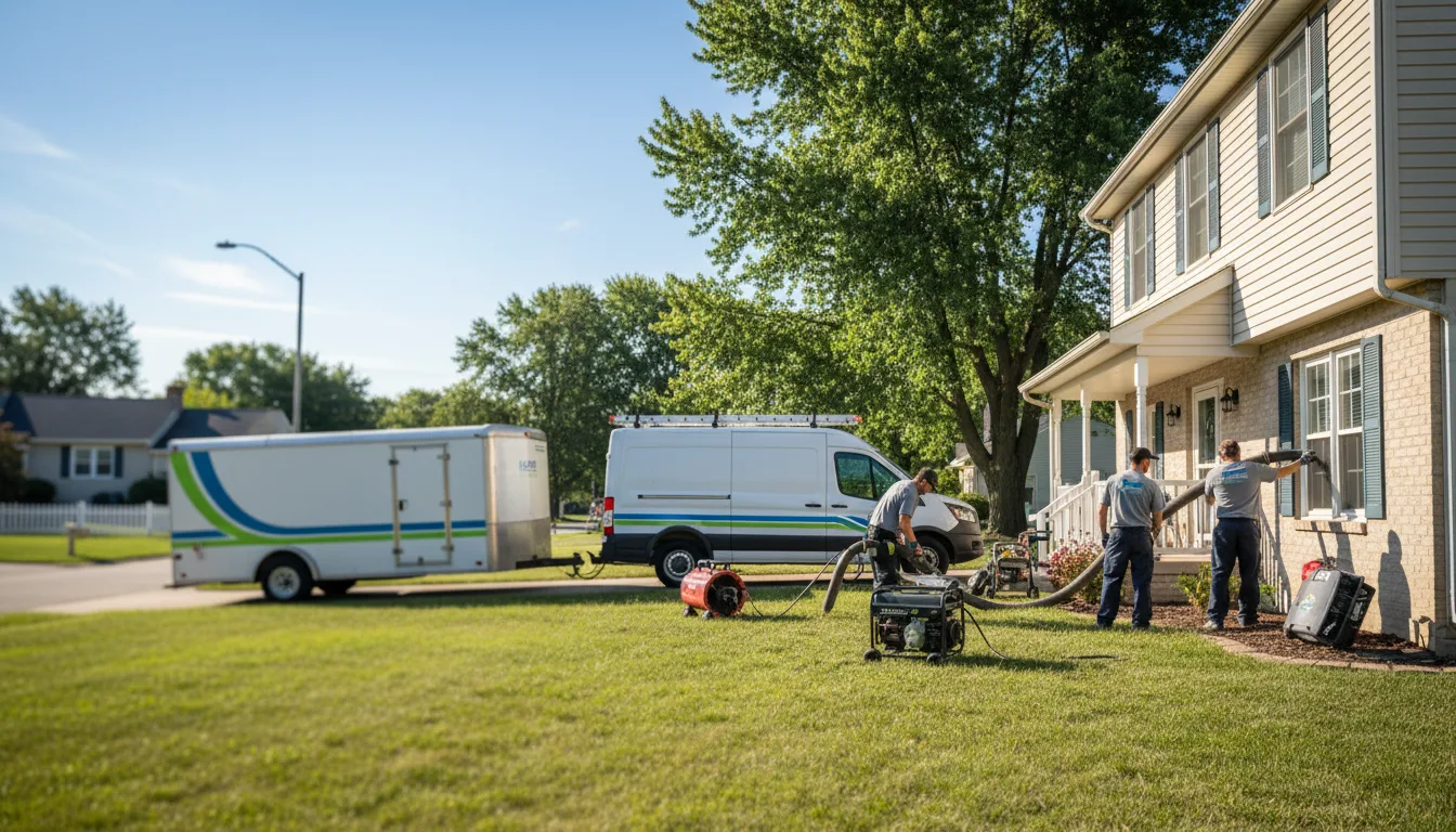 Flooded Basement Restoration And Cleanup With Repair in Arco, MN near me